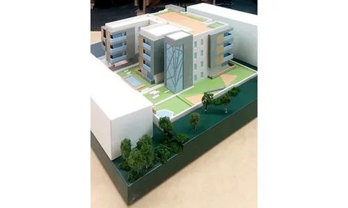 3D print architecture model landscape